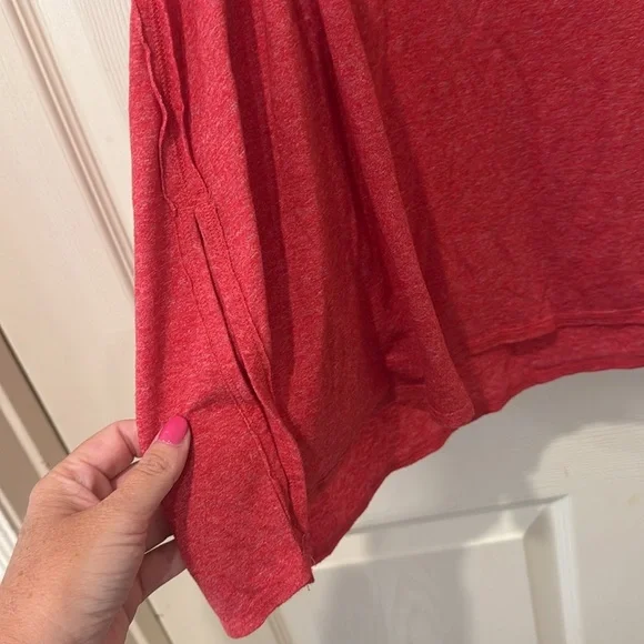 We the Free heather red swing top, small - Picture 5 of 9
